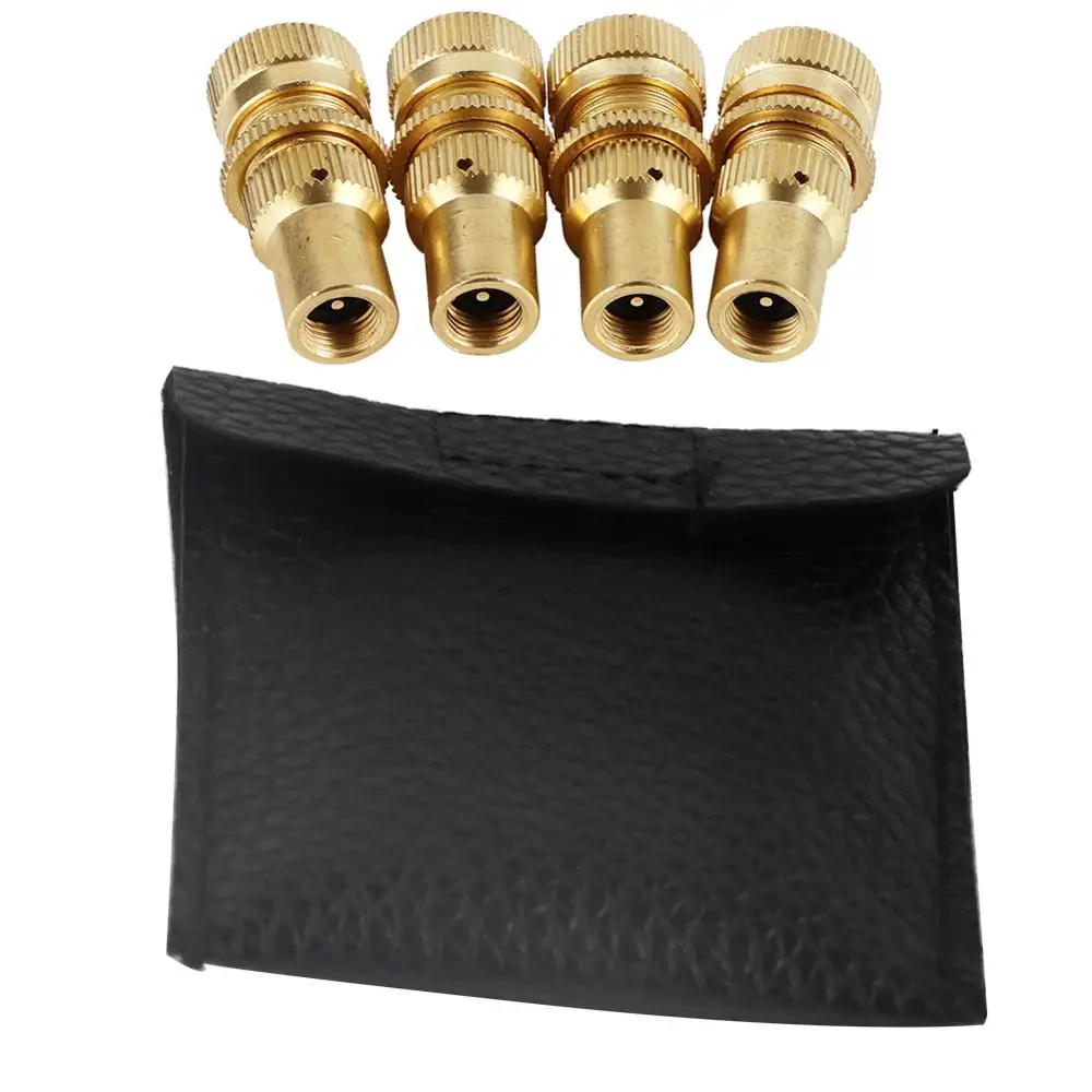 4pcs Auto Car Alloy Tire Pressure Relief Valve Deflators Bleeder Valve Set Universal Auto Tyre