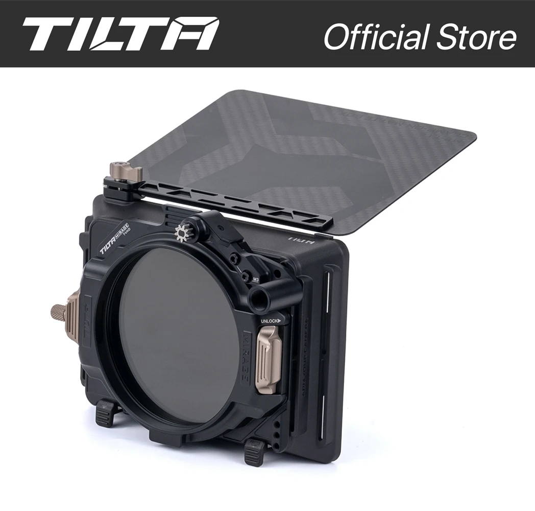 TILTA MB-T16-A 4x5.65" Mirage Matte Box Mirage Motorized VND Kit A Filter Frame Mirage Matte Box for DSLR/Mirrorless Camera 