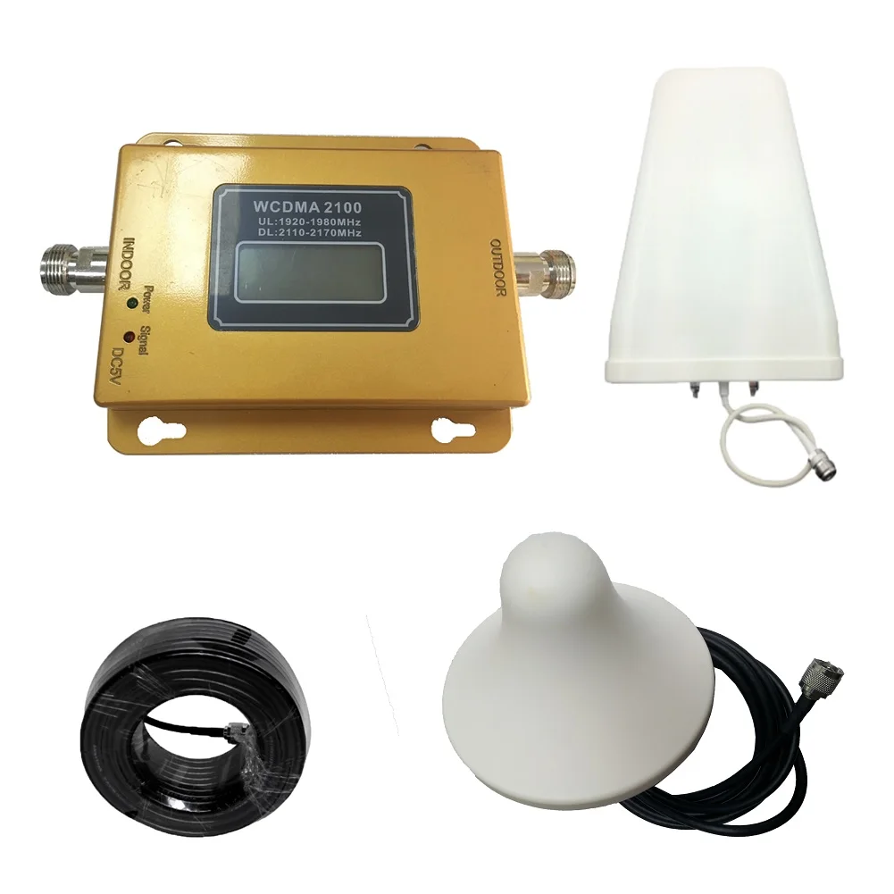 

Full Set 2100 MHz UMTS Mobile Signal Booster 3G (HSPA) WCDMA 2100MHz 3G UMTS Cellular Repeater Amplifier
