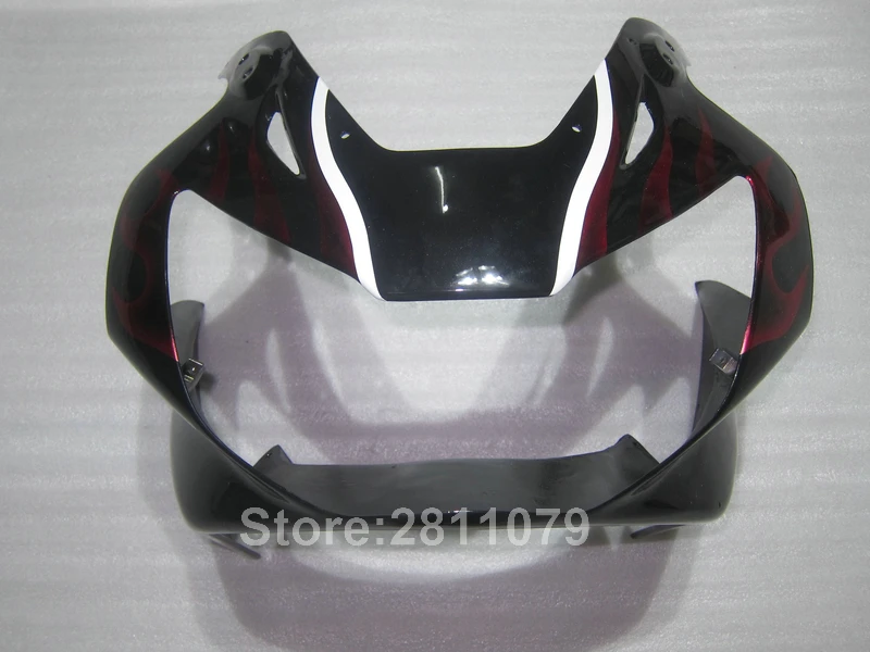 Литье под давлением обтекатель комплект для Honda CBR 929RR 00 01 корпус с красным пламенем Обтекатели набор CBR929RR 2000 2001 RB08