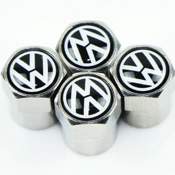 

Car Styling Auto Emblem Cap Case For VW Volkswagen Golf Polo Passat Tiguan Jetta Touran car styling Badge Accessories 4pcs