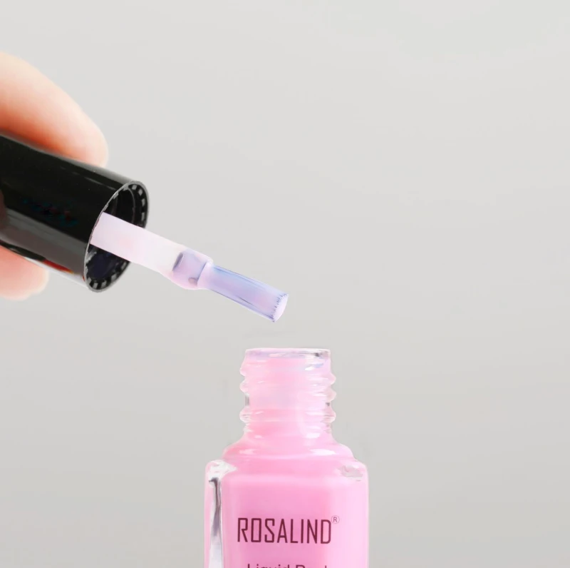 ROSALIND жидкость для снятия клейкой ленты быстрый сухой лак для ногтей специальное анти-переливающееся броневое масло 6 мл Лак для ногтей Легкая очистка TSLM1
