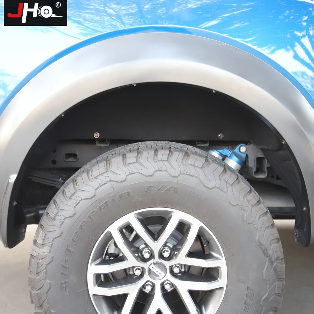 JHO колодец заднего колеса для Ford F150 Raptor 2017 2020 4 дверная экипажная кабина 2019 2018