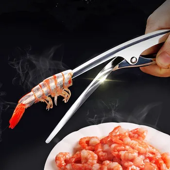 

304 Stainless Steel Peel Shrimp Kitchen Tools Crayfish Shell Take Meat Shrimp Separation Device Seafood Gargets Drop Shipping