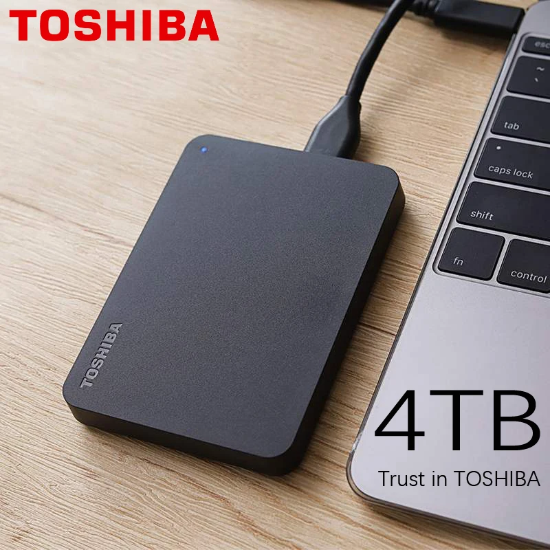 Внешний жесткий диск TOSHIBA 4 ТБ HDD к портативное устройство для хранения USB 3 0 SATA 2 5