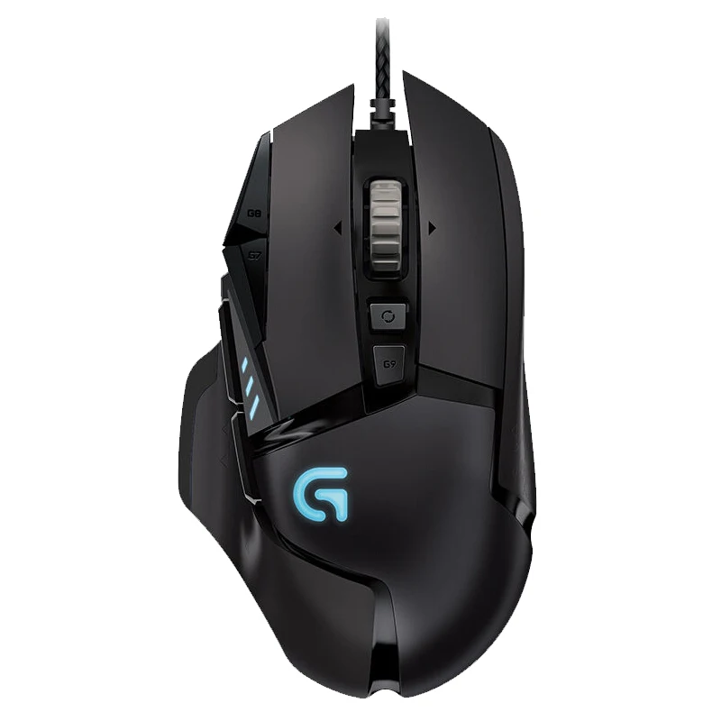 Игровая мышь logitech G502 HERO с сенсором HERO 16000 dpi LIGHTSYNC RGB программируемая настраиваемая для всех геймеров