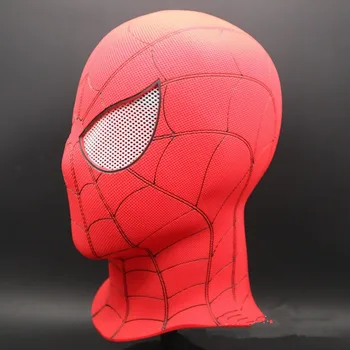 

Luxury Latex Spider Man Masks Props Avengers Alliance Infinity War Superhero Realistic Cosplay Spiderman Full Face Mask