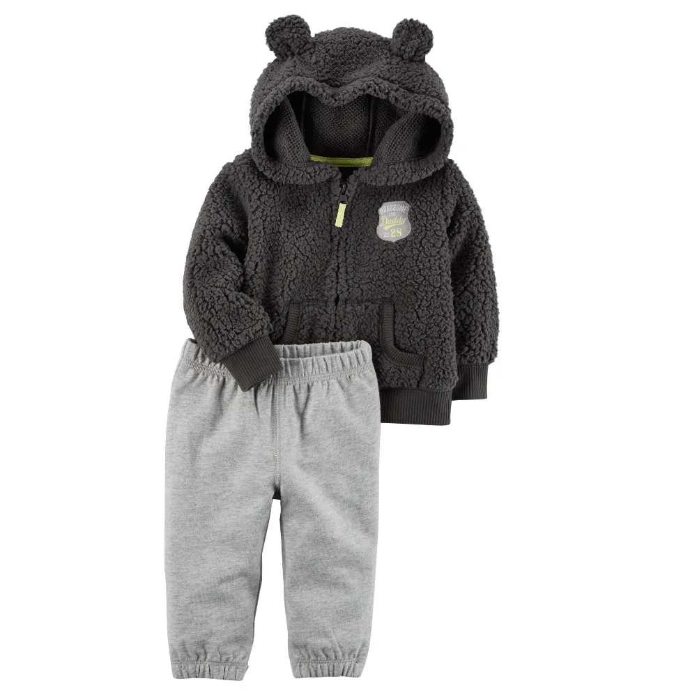 Very Soft Brand Spring Baby Boys Cartoon Tshirt Stripes Rabbit 1-7 years baby girl Cloth clothes set For Kids clothing