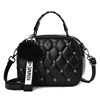 Mini PU Leather Crossbody Bags For Women 2022 Hair ball Shoulder Messenger Bag Ladies Small Rivet Handbags Travel Hand Bag ► Photo 2/6