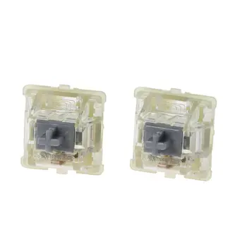 

2Pcs Original Cherry MX RGB Silent Silver Switch 3Pin For Mechanical Keyboard