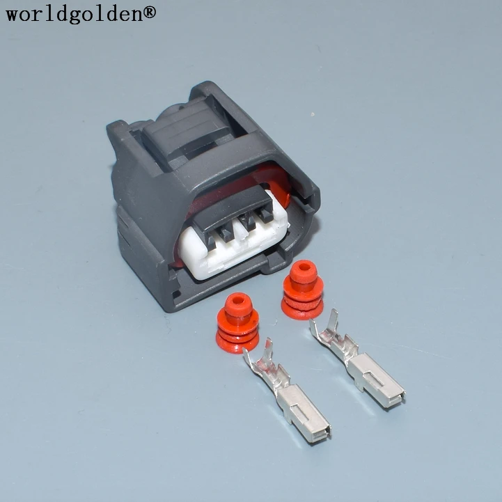 

Worldgolden 2 pin way Female Cam Crank Automotive Sensor Wire Connector 90980-10947 7283-7023-10 for Lexus Toyota