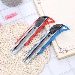 Grand couteau utilitaire en papier fait à la main pour enfants, pour étudiants, papier peint en acier inoxydable de haute qualité, 1 pièce 
