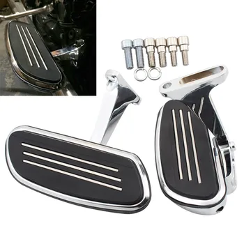 

Motorcycle Streamline Passenger Footboard Floorboard Mounting Kit fit for Harley Touring Electra Road Glide FLHT FLTR 1993-2019