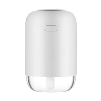 

Bz1627 Cute Simple And Elegant Lighted Usb Little Angel Humidifier Mini Portable Small Purifier White