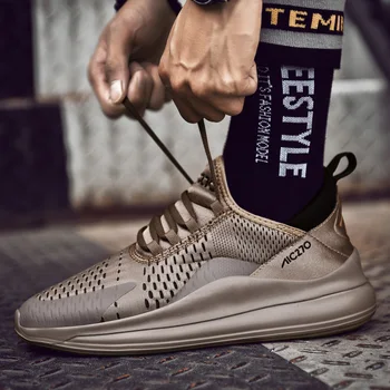 

YOUQIJIA New Men Sneaker Casual Big Size 39-47 Summer Designer Trainers Breathable Comfortable Fashion Lightweight Men Shoes