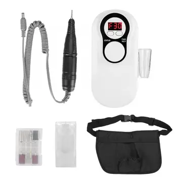 

Portable Nail Polishing Machine 30000Rpm Rechargeable Strong Electric Polisher Manicure Machine