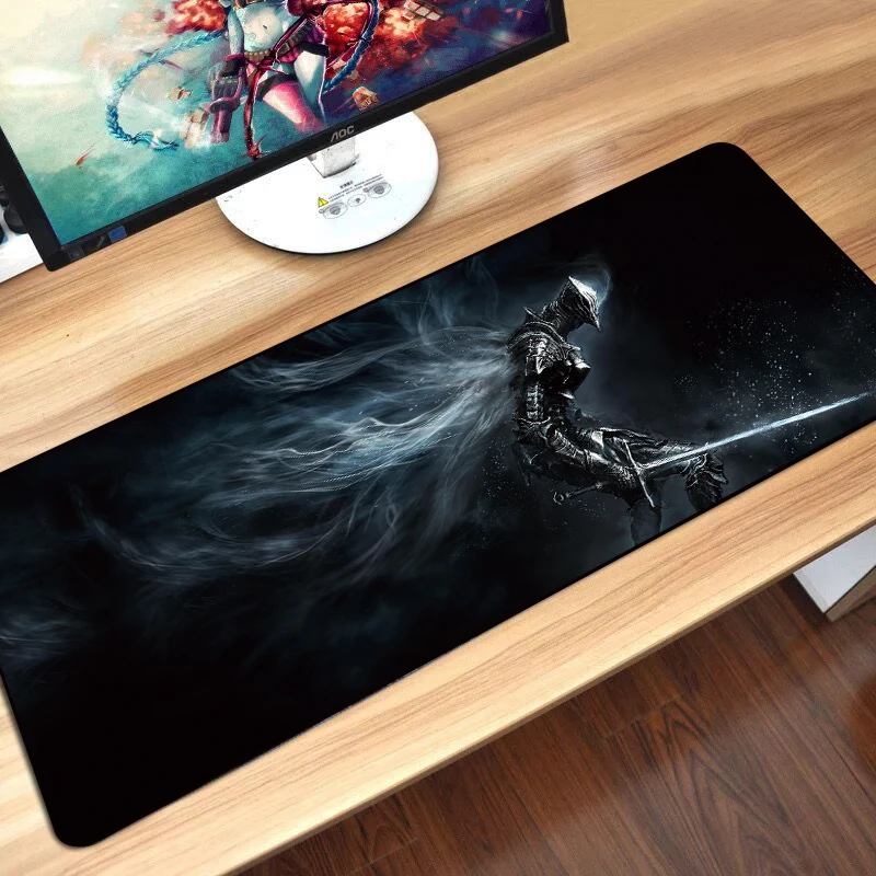 Игровой коврик для мыши Sovawin 900x400 мм большой XL компьютерный геймеров резиновый с
