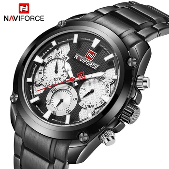 

NAVIFORCE Men's Creative Sport Military Watch Men Business Waterproof Wristwatch Male Luxurious Clock Watches Relogio Masculino
