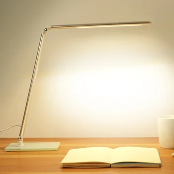 

Junejour Dimmable Lights For Study Brightness Adjustable Flexible Rechargeable Dimmable USB LED Table Light Desktop Study Hot