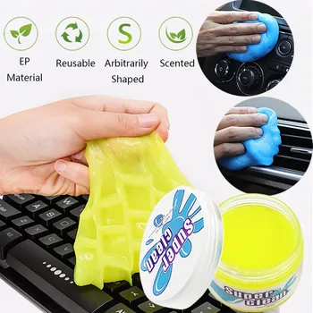 

Computer Keyboard Cleaning Gel for Car Detailing Tools Keyboard Cleaner Automotive Dust Air Vent Magic Dust Cleaner Compound