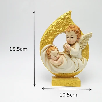 

Molde de silicona PRZY moldes Fondant 4 estilos 3D virgen catlica María Jesús Ángel resina yeso Chocolate vela caramelo molde