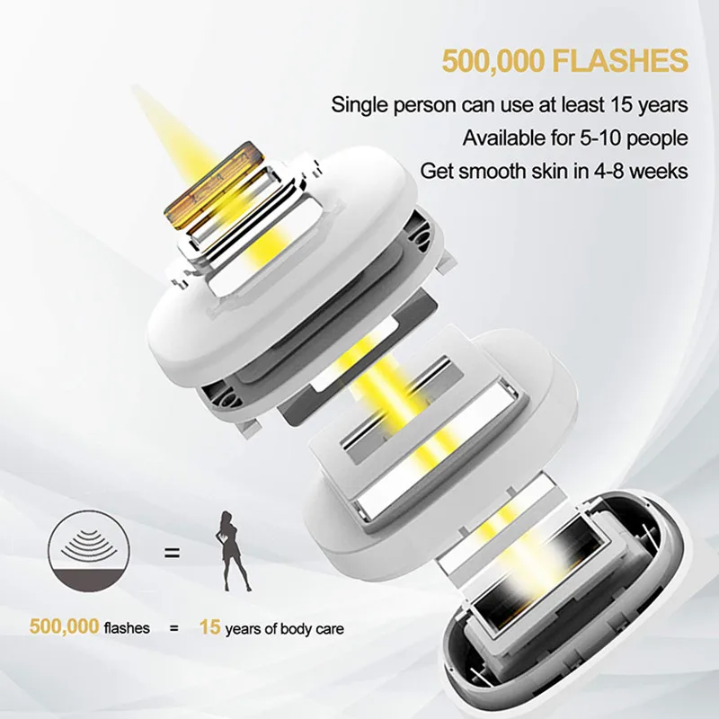 Laser Depilator IPL Epilator Permanent Hair Removal 500000 Flash Touch Electric Lady Shaving Trimmer Bikini Depilatory 3