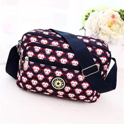 Crossbody Bag Women Shoulder Bag Women Messenger Bag Canvas Multifunction Single Shoulder Female Bag Casual Mobile Phone Bag Summer Tide Mommy Messenger Tote