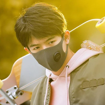 

Smartmi Anti-Haze Face Mask Masks Block 96% PM2.5 Haze with Ventilating Valve Filter Mask From Xiaomi Youpin