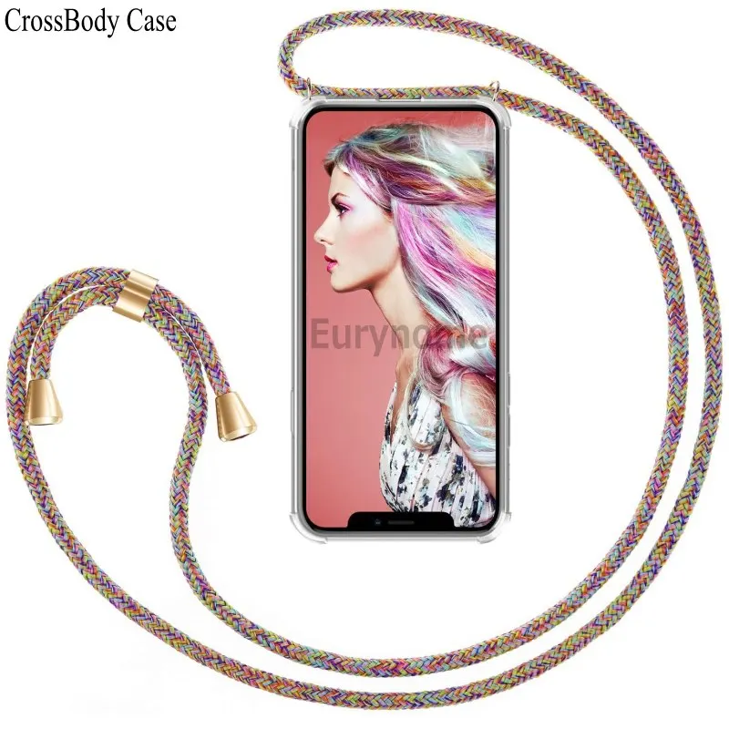 Custodia A Tracolla Per Oneplus 7 7T Pro 11 10 Collana Con Cordino Tracolla Custodia Trasparente Per One Plus 7T 8 9 Pro Nord 2