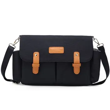 

Large Capacity Shoulder Bags Diaper Tote for Mom Dad Travel Baby Care Stroller Straps