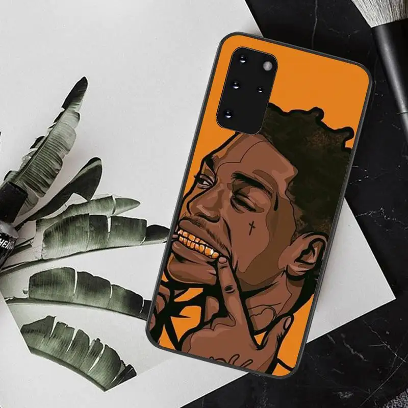 PENGHUWAN Kodak Black Rapper Customer High Quality Phone Case for Samsung S20 plus Ultra S6 S7 edge S8 S9 plus S10 5G