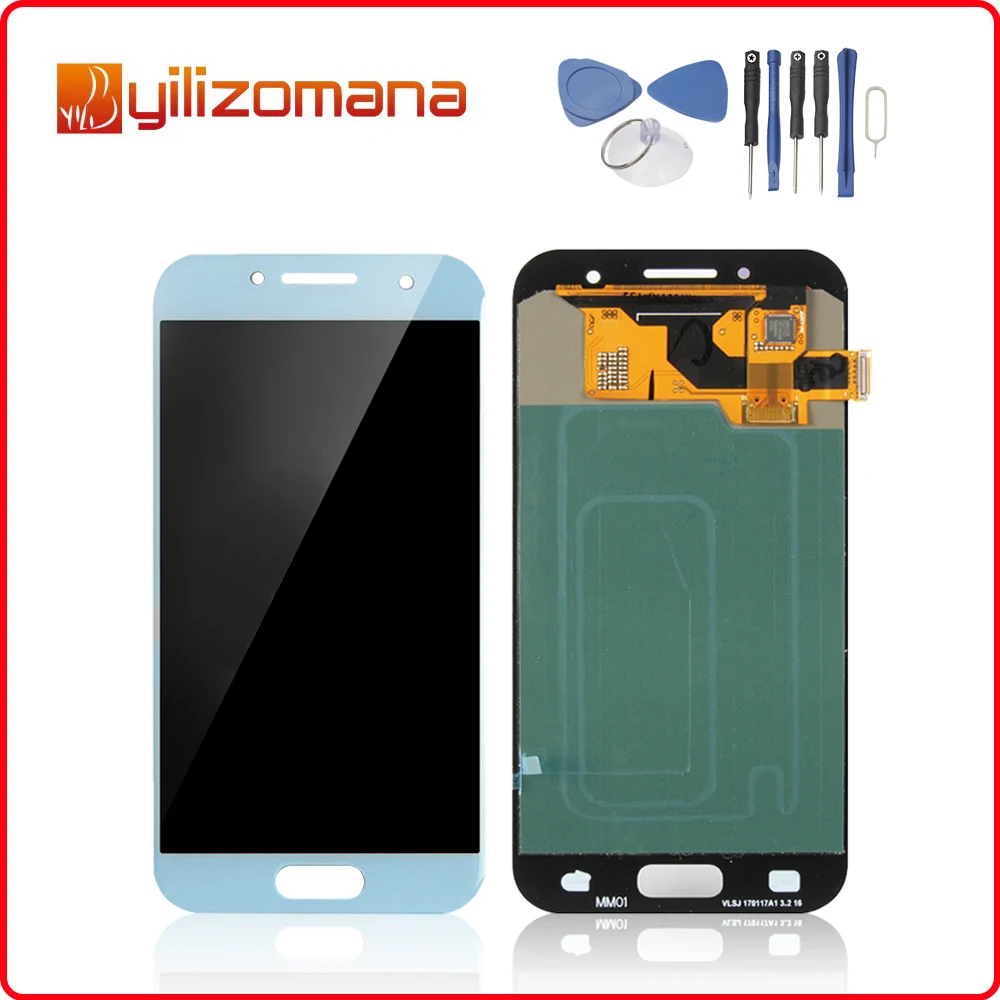 

4.7"Super AMOLED For SAMSUNG Galaxy A3 2017 A320 LCD Touch Screen Digitizer for Samsung A320 Display SM-A320F A320M DS A320Y
