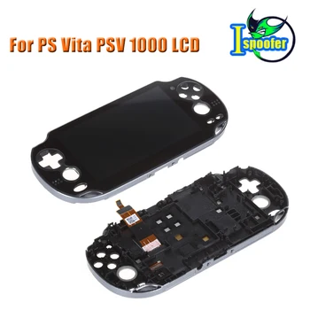 

For PSVita 1000 for PS Vita PSV 1000 LCD Display with Touch Screen Digital Assembly with frame original Black White