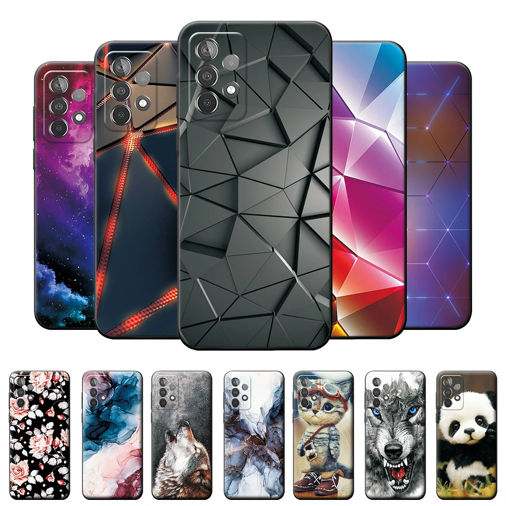 Custodia Per Samsung A52 Custodia Per Samsung Galaxy A52 A 52 4G 5G Cover Posteriore In Silicone Moda Per Samsung Galaxy A52 Borse Paraurti