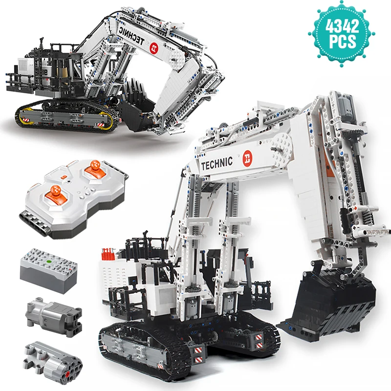 

Technic Creator Electric APP Remote Control Excavator Building Blocks Educational Toys Birthday Gift For Children