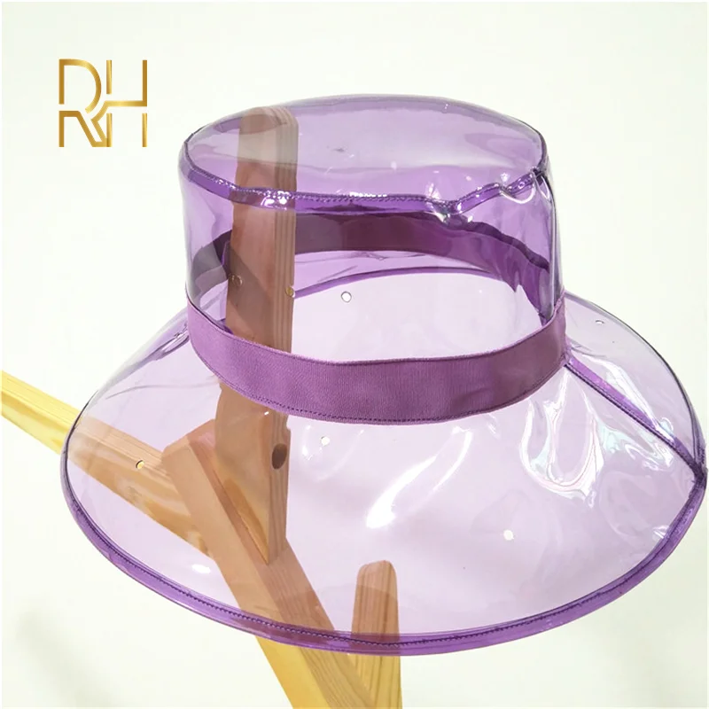 plastic rain hats ladies