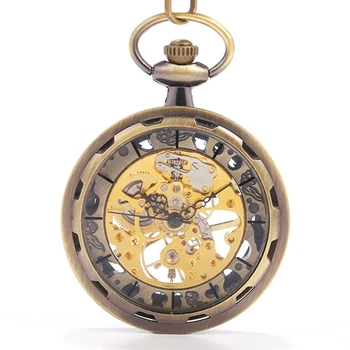 

Mechanical pocket watch retro wheel sub-scale Roman scale large pocket watch court creative gift value exquisite pocket watch