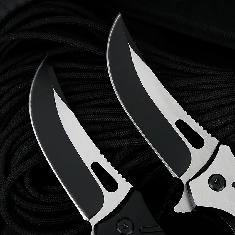 С швейцарской karambit инструмент для наружного применения Camp Seek Survival высокая твердость больше функции Jack нож полевого бытия нож navaja