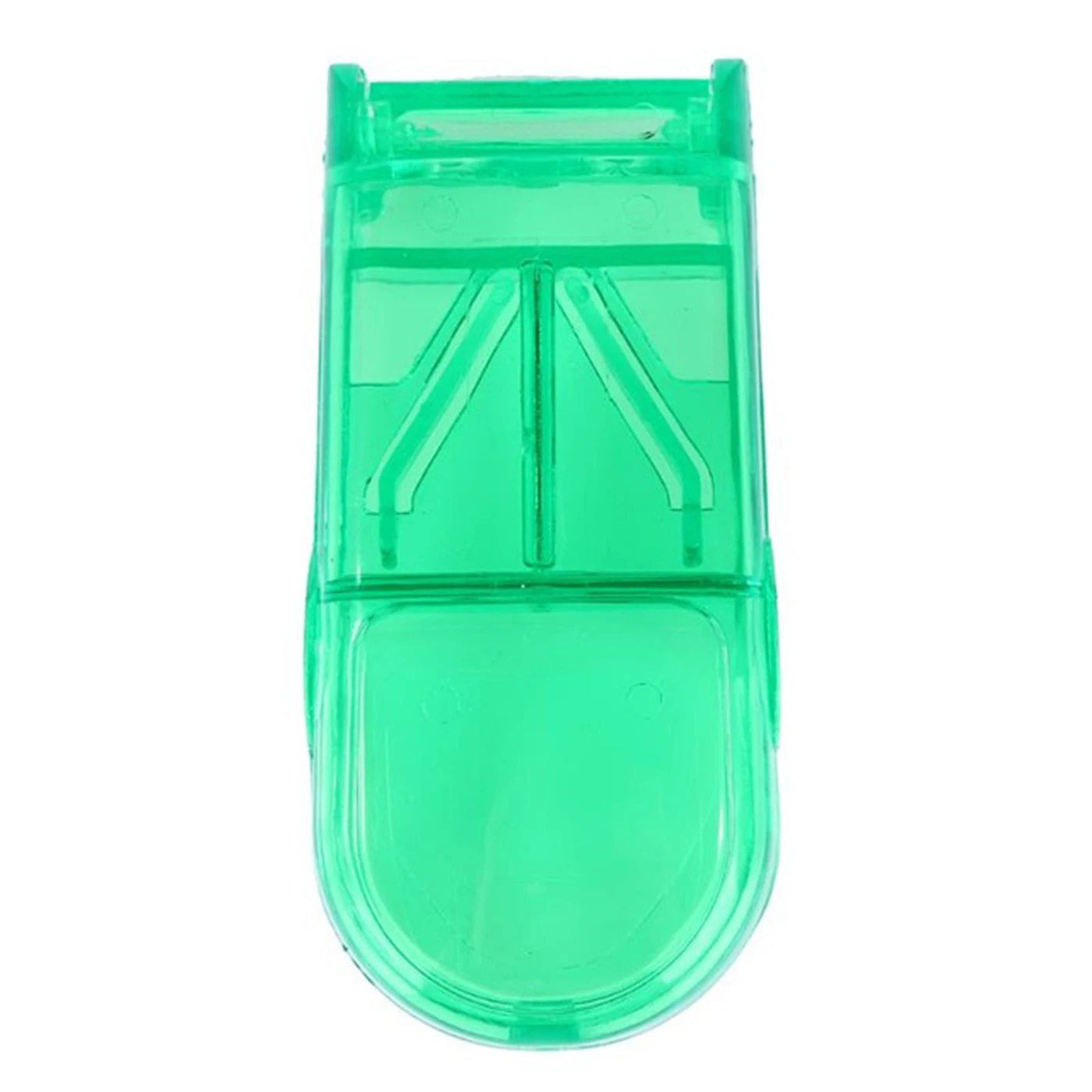 Лекарственное средство таблетки Cutter сплиттер Портативный делитель таблеток коробка нож для разрезания таблеток таблетки коробка для хранения приспособления для резки мини-таблетки коробка пилюля чехлы - Цвет: Green