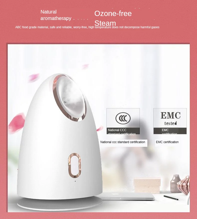

New Style Thermal Spray Facial Vaporizer Household Beauty Instrument Whitening Moisturizing Useful Product Nanometer Ion Humidif