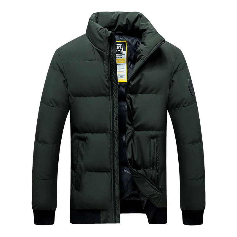 Chaqueta acolchada de algodón para hombre nueva chaqueta gruesa estilo coreano invierno большой m 8xl|Парки| |