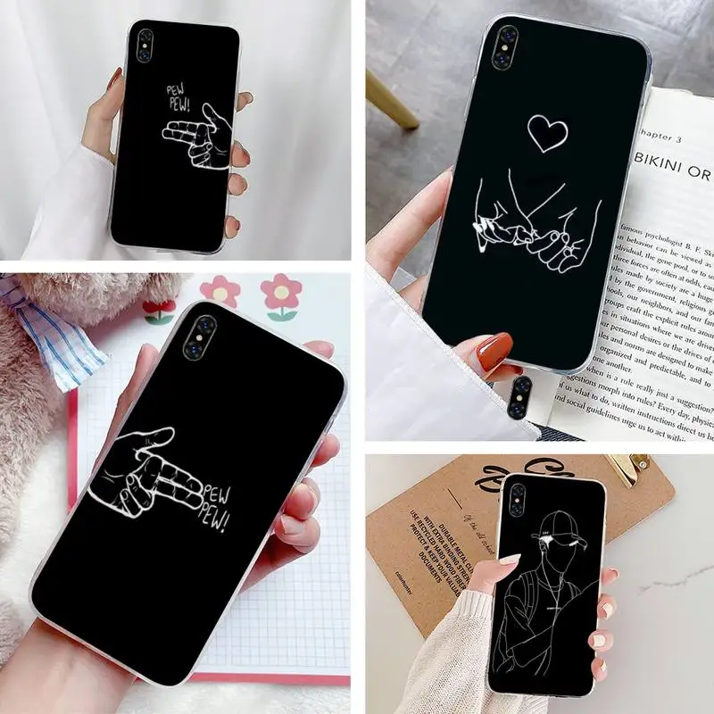 ICONS мягкий чехол для телефона Iphone 5 6 7 8 11 plus XR X XS MAX SE2020 iPhone 11PRO прозрачный |