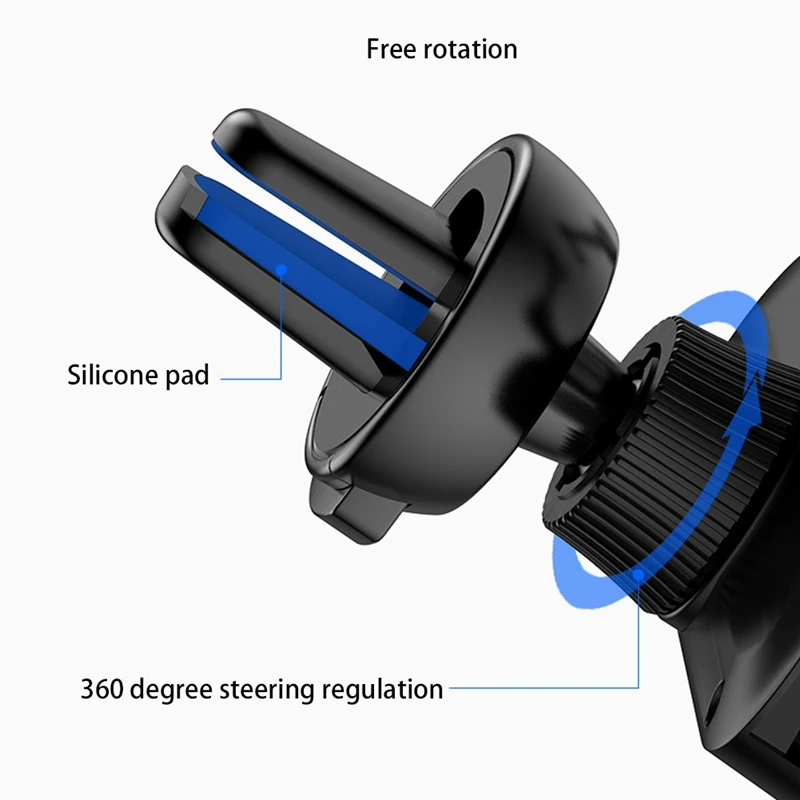 Универсальный автомобильный держатель для телефона Gravity Air Vent Mount для iPhone huawei 4 цвета для автомобиля грузовика 11,5*2,75 см