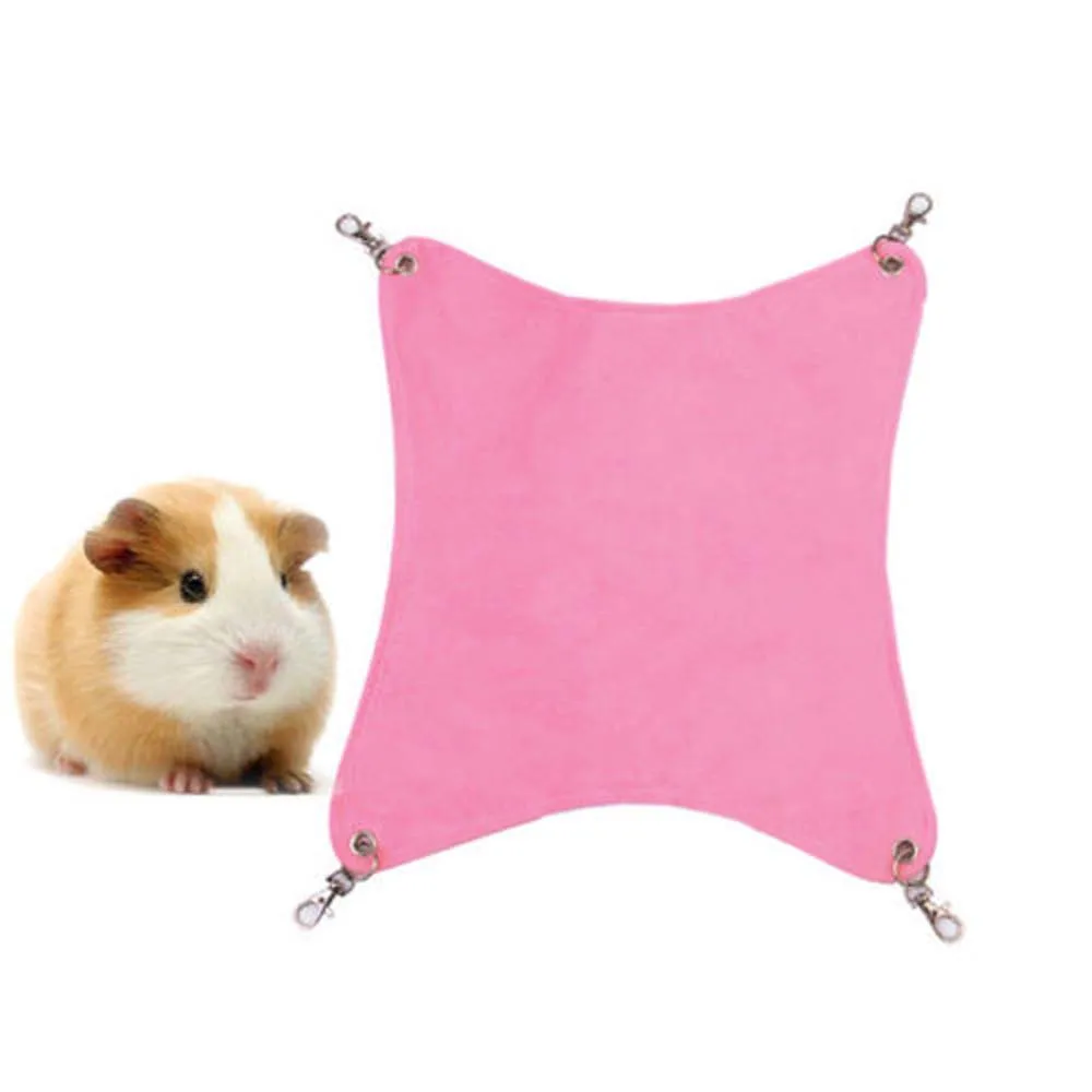 Hammock Pet Hamster Rat Parrot Ferret Hamster Hanging Bed Cushion hamster House Cage Accessories for Hamsters 2