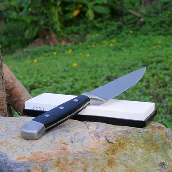 

1 Piece 8000# Kitchen Tool outdoor double sides Knife Sharpener Whetstone Sharpening Stones for Knife Sharpener System