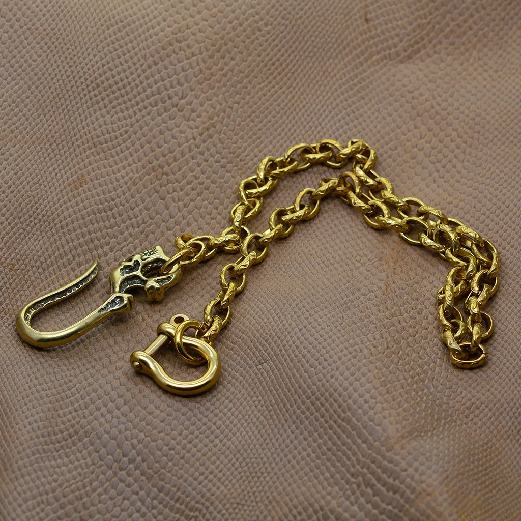 Wallet Chain For Men Biker Hip Hop Punk Skull Strong Key Jeans Pant Chain Heavy Waist Chain