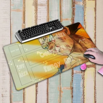 

900*400*3mm Dragon Ball Z Anima Gaming Large Mouse Pad Locking Edge Mouse Mat Speed Version For Lol CS Dota2 Mousepad
