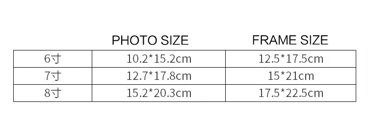 Nordic photo frame set photo modern minimalist fashion literary decorative wall hanging picture frame