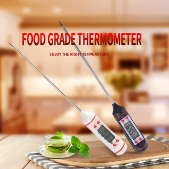

New Stainless Steel Thermometer Food Thermometer Barbecue Meats Thermometer Kitchen Probe-Type Thermometer