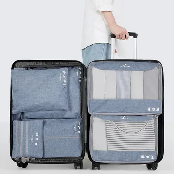 

Travel Clothes Shoes Storage Bags Zipper Underwear Suitcase Organizer Cosmetic Pouch Wardrobe Luggage B Kit Home Accessories